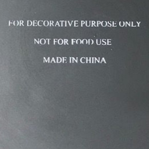 Tapestry Patchwork Message Decor Plates - Picture 8 of 11